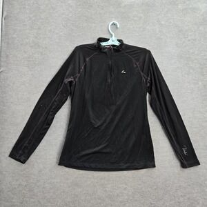Paradox Women Sweatshirt L Black Dri Release FreshGuard Merino Wool Blend